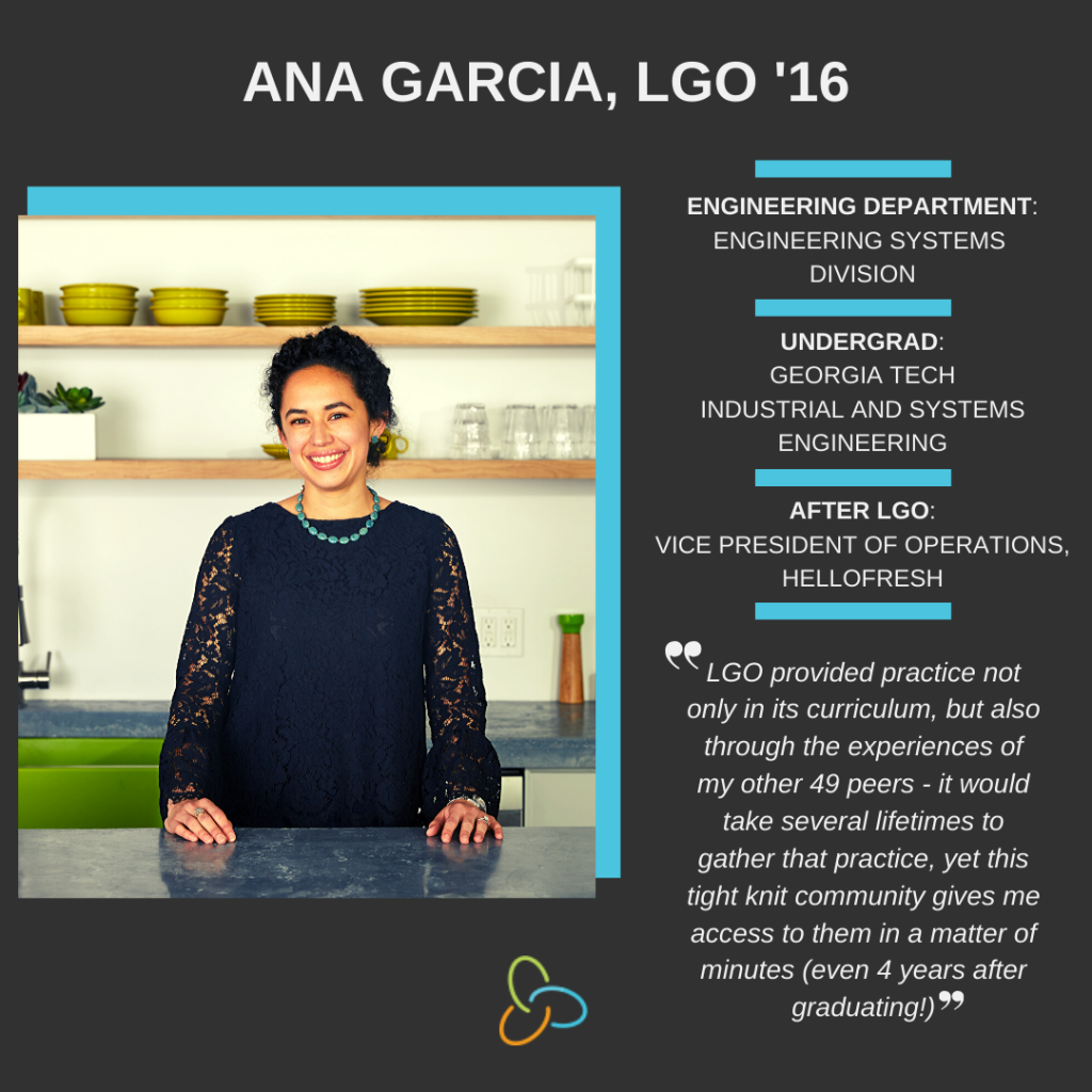 Women’s History Month 2020: Ana Garcia, LGO '16